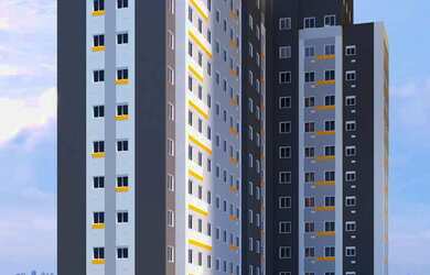 Imagem: O apartamento possui 2 Dormitórios, 1 Banheiro, 33m² de Área