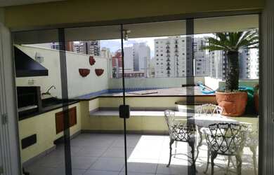 Imagem: O apartamento na cobertura possui 2 Dormitórios, 2 Suítes