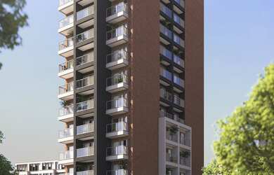 Imagem: O apartamento possui 1 Dormitório, 1 Banheiro, 27m² de Área