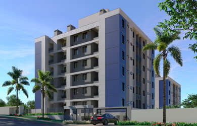 Imagem: O apartamento possui 2 Dormitórios, 1 Suíte, 2 Banheiros