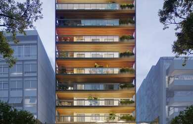 Imagem: O apartamento possui 4 Dormitórios, 2 Suítes, 5 Banheiros