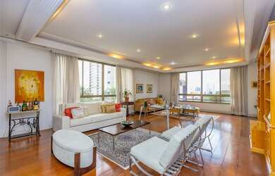 Imagem: O apartamento possui 4 Dormitórios, 4 Suítes, 6 Banheiros