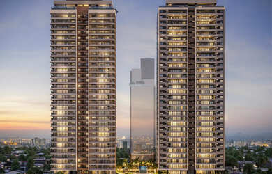 Imagem: O apartamento possui 4 Dormitórios, 4 Suítes, 6 Banheiros