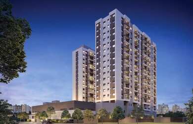 Imagem: O apartamento possui 2 Dormitórios, 1 Suíte, 2 Banheiros