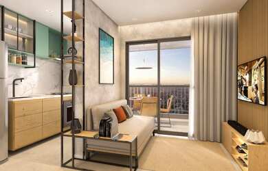 Imagem 3: Apartamento à venda em São Paulo, Santo Amaro, com 2 quartos, 49,87m²