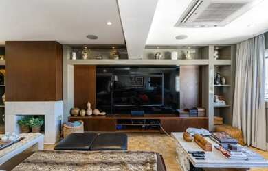 Imagem: O apartamento na cobertura possui 4 Dormitórios, 4 Suítes