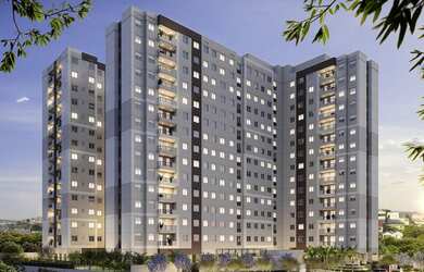 Imagem: O apartamento possui 2 Dormitórios, 1 Suíte, 2 Banheiros