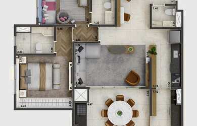 Imagem 16: Living Only Ipiranga