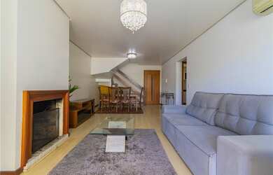 Imagem: O apartamento na cobertura possui 3 Dormitórios, 1 Suíte