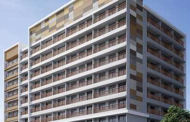 Imagem: O apartamento possui 1 Dormitório, 1 Banheiro, 29m² de Área