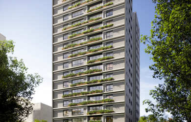 Imagem: O apartamento na cobertura possui 3 Dormitórios, 3 Suítes