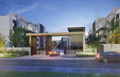 Imagem: O apartamento na cobertura possui 3 Dormitórios, 1 Suíte