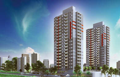 Imagem: O apartamento possui 2 Dormitórios, 1 Suíte, 2 Banheiros