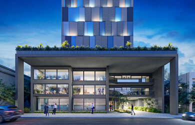 Imagem: O studio possui 1 Dormitório, 1 Banheiro e 16m² de Área e