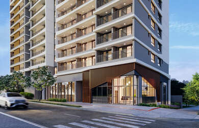 Imagem: O apartamento à venda possui 1 Dormitório, 1 Banheiro e 23m²