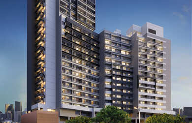 Imagem: O apartamento possui 1 Dormitório, 1 Suíte, 1 Banheiro e