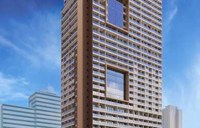 Imagem: O apartamento possui 1 Dormitório, 1 Banheiro, 41m² de Área