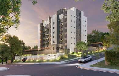 Imagem: O apartamento possui 2 Dormitórios, 1 Suíte, 2 Banheiros