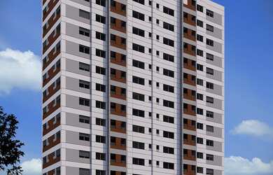 Imagem: O studio possui 1 Dormitório, 1 Banheiro e 29m² de Área e