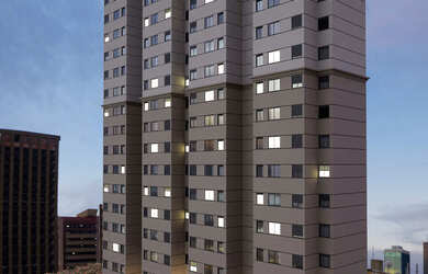 Imagem: O apartamento possui 2 Dormitórios, 1 Banheiro, 35m² de Área