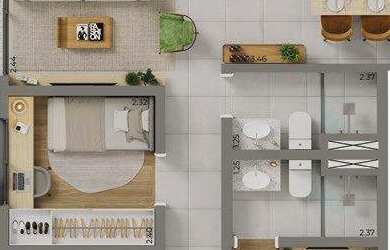 Imagem 16: Apartamento à venda na Saúde, São Paulo-SP 1 quarto, 1 sala, 1 banheiro...