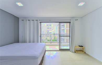 Imagem: O apartamento possui 1 Dormitório, 1 Banheiro, 31m² de Área