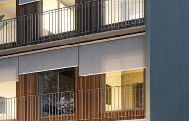 Imagem: O apartamento possui 2 Dormitórios, 1 Suíte, 2 Banheiros e