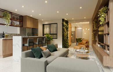 Imagem 5: 2 dormitórios, 1 suítes, 2 banheiro, 1 vaga na garagem, 121M² de Área...