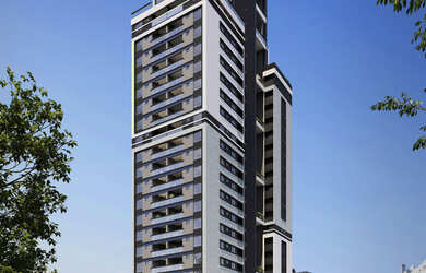 Imagem: O apartamento possui 2 Dormitórios, 2 Suítes, 3 Banheiros