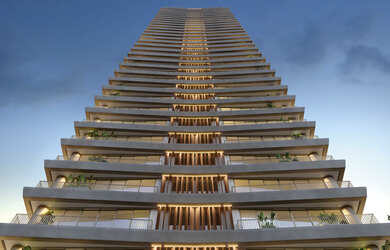 Imagem: O apartamento possui 4 Dormitórios, 4 Suítes, 6 Banheiros