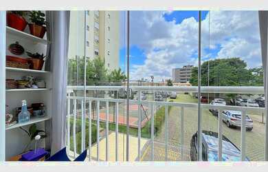 Imagem: O apartamento possui 2 Dormitórios, 1 Suíte, 3 Banheiros