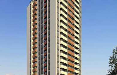 Imagem: O studio possui 1 Dormitório, 1 Banheiro, 20m² de Área e