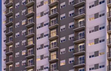 Imagem: O apartamento possui 1 Dormitório, 1 Suíte, 1 Banheiro, 26m²