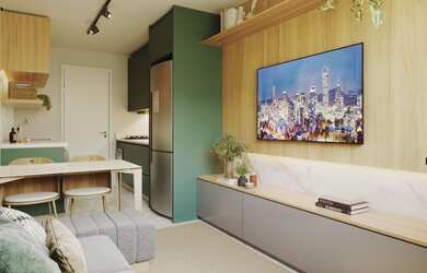 Imagem 5: Apartamento à venda em São Paulo, Butantã, com 2 quartos, 31,37m²