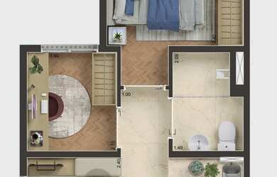 Imagem 16: 2 dormitórios na Rua Desembargador Armando Fairbanks