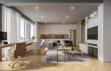 Imagem 3: River South, 2 dormitórios, 1 suítes, 2 banheiro, 1 vaga na garagem, 125M² de Área Constru