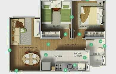 Imagem 9: APARTAMENTO RESIDENCIAL em Rio de Janeiro - RJ, Santa Cruz