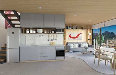 Imagem 6: 1 dormitório, 1 suítes, 2 banheiro, 1 vaga na garagem, 80M² de Área Construída