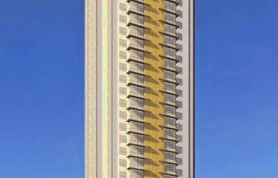 Imagem: O apartamento na cobertura possui 6 Dormitórios, 6 Suítes