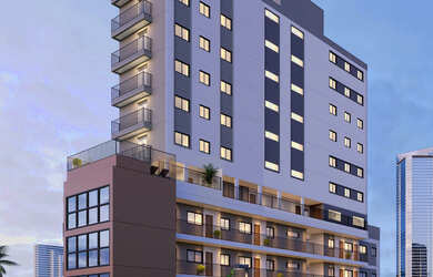 Imagem: O apartamento possui 1 Dormitório, 1 Banheiro e está localizado