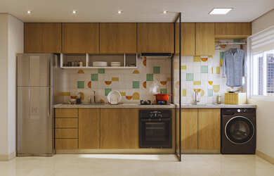 Imagem 3: Livus São Mateus. Churrasqueira, 1 Banheiroe2 Dormitórios