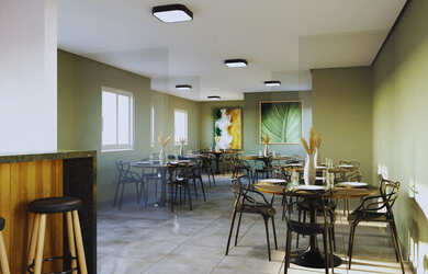 Imagem 10: Livus São Mateus. Churrasqueira, 1 Banheiroe2 Dormitórios