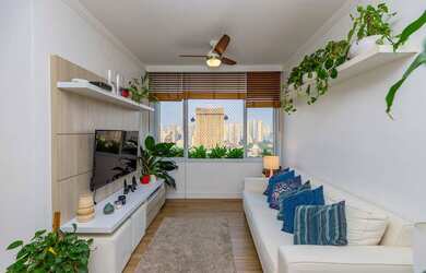 Imagem: O apartamento possui 3 Dormitórios, 2 Banheiros, 2 Vagas na