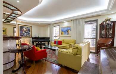 Imagem: O apartamento possui 4 Dormitórios, 3 Suítes, 5 Banheiros