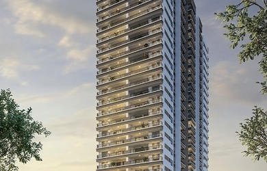 Imagem: O apartamento possui 3 Dormitórios, 1 Suíte, 2 Banheiros