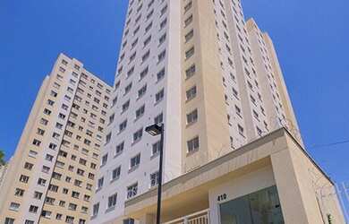 Imagem: O apartamento possui 1 Dormitório, 1 Banheiro, 26m² de Área