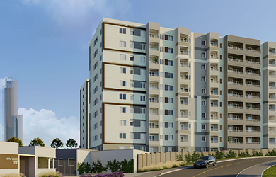 Imagem: O apartamento possui 2 Dormitórios, 1 Banheiro e 36m² de Área