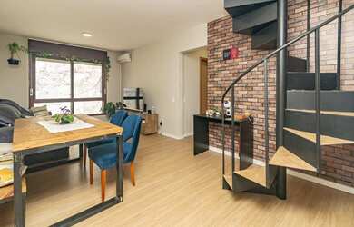 Imagem: O apartamento na cobertura possui 3 Dormitórios, 1 Suíte