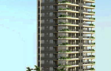 Imagem: O apartamento possui 1 Dormitório, 1 Banheiro, 27m² de Área