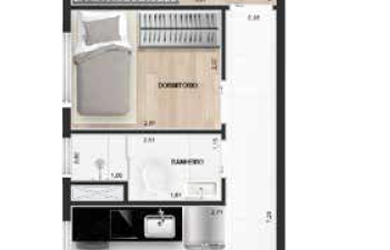 Imagem 14: Leonor, 1 dormitório na Avenida Marcondes De Brito